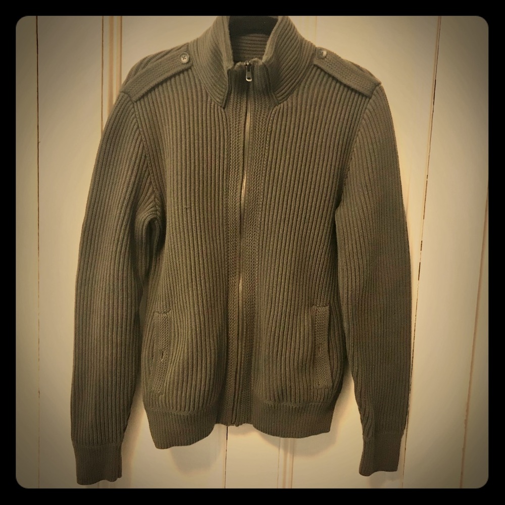 Men’s Military Style Zip Up